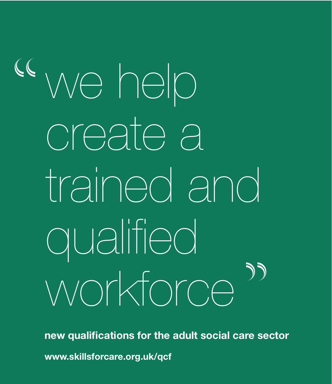 Qualification and Credits Framework